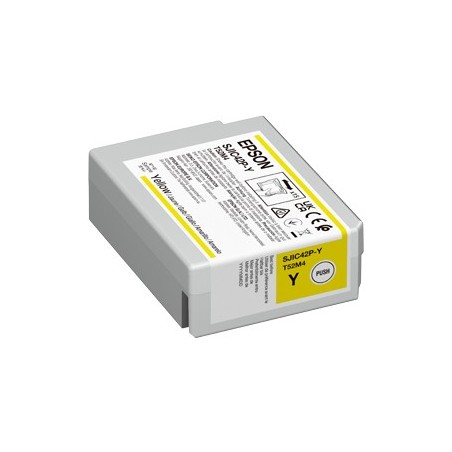 Epson SJIC42P-Y cartuccia d'inchiostro 1 pz Originale Giallo