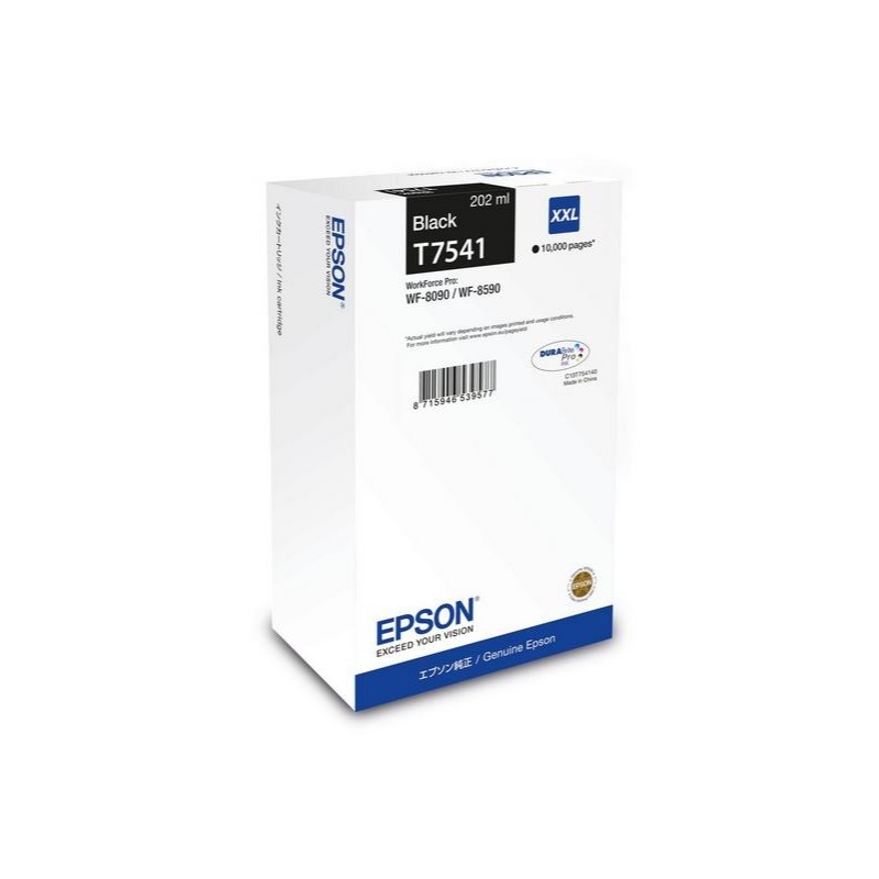 Epson C13T75414N cartuccia d'inchiostro 1 pz Originale Rendimento ultra elevato Nero