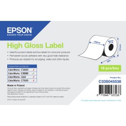 Epson High Gloss Label - Continuous Roll  102mm x 33m