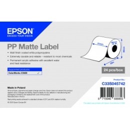 Epson C33S045742 etichetta per stampante Bianco