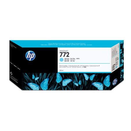 HP Cartuccia inchiostro ciano chiaro DesignJet 772, 300 ml