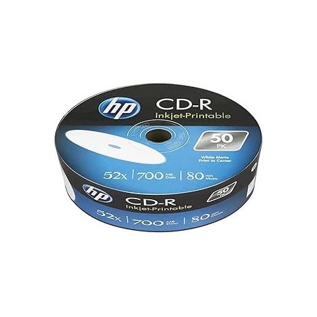 HP CRE00070WIP CD vergine CD-R 700 MB 52x 50 pz