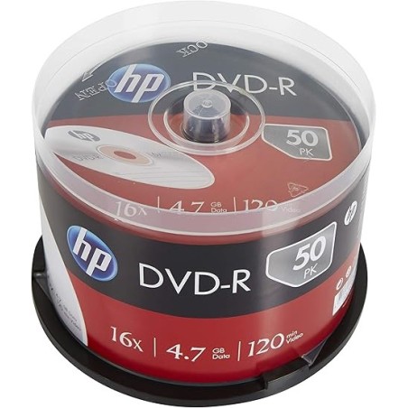 HP DME00025 DVD vergine 4,7 GB DVD+R 50 pz