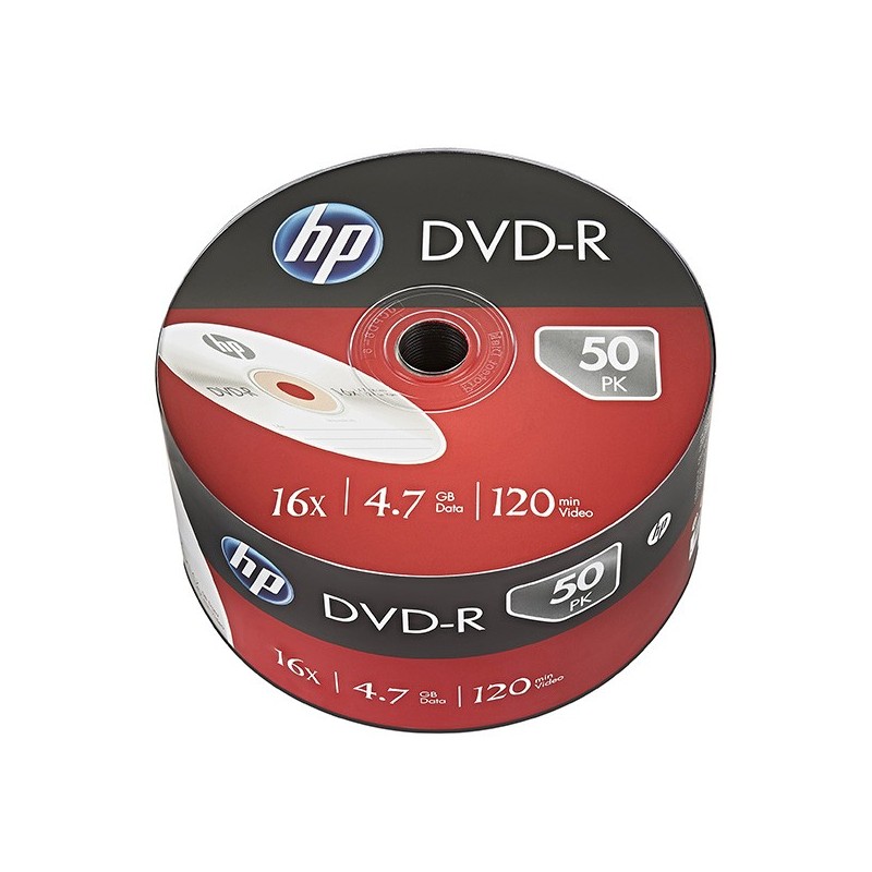 HP DME00070 DVD vergine 4,7 GB DVD+R 50 pz