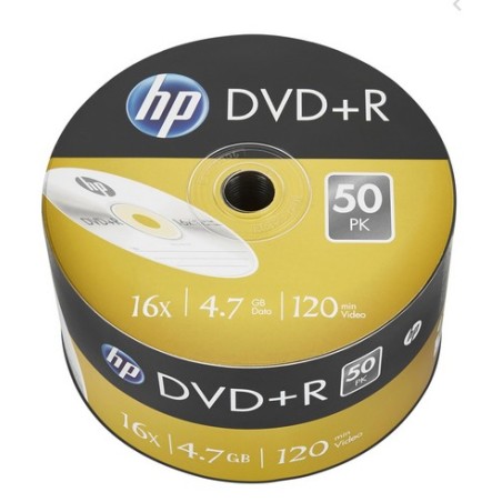 HP DRE00070 DVD vergine 4,7 GB DVD+R 50 pz