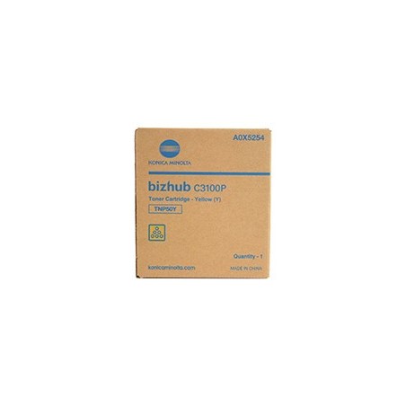 Konica Minolta TNP-50Y cartuccia toner 1 pz Originale Giallo