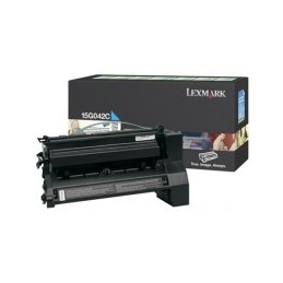 Lexmark 15G042C cartuccia toner 1 pz Originale Ciano