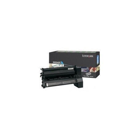 Lexmark 15G042C cartuccia toner 1 pz Originale Ciano