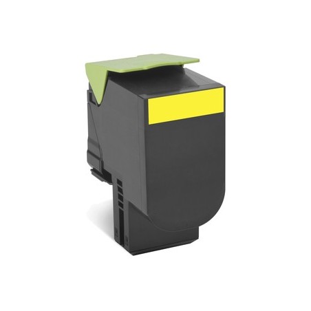 Lexmark 702Y R cartuccia toner 1 pz Originale Giallo