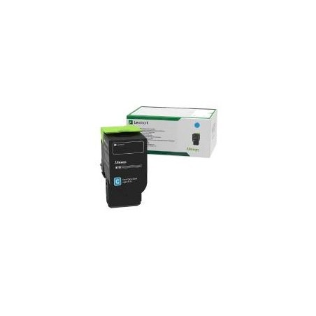 Lexmark 78C2XC0 cartuccia toner 1 pz Originale Ciano