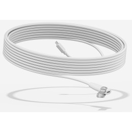 Logitech Rally Mic Pod Extension Cable Bianco