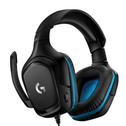 Logitech G G432 Auricolare Cablato A Padiglione Gaming Nero, Blu