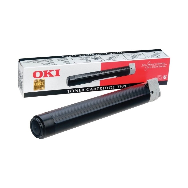 OKI Black Toner Cartridge for OKIFAX 5700  5900 series cartuccia toner Originale Nero