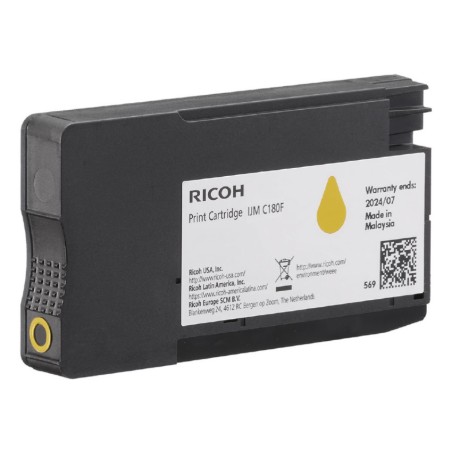 Ricoh 408520 cartuccia toner 1 pz Originale Giallo