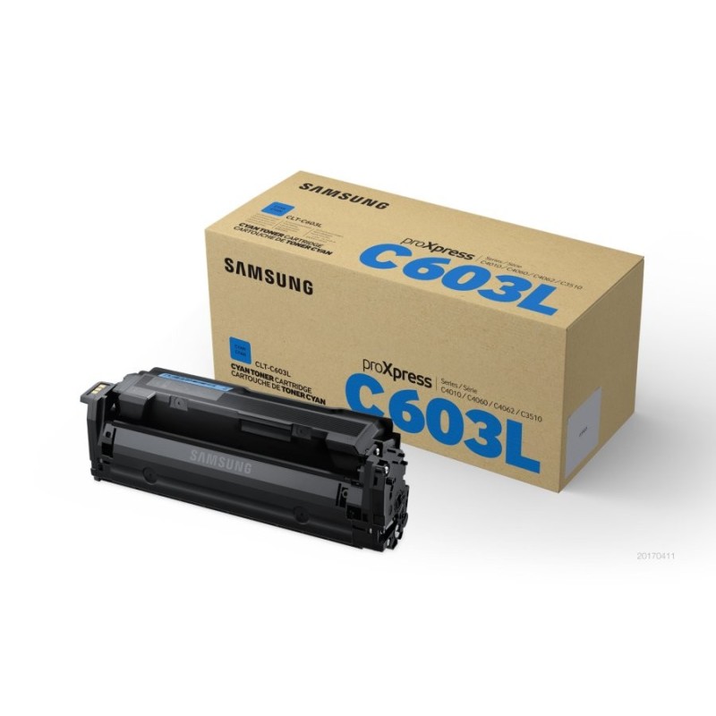 Samsung CLT-C603L cartuccia toner 1 pz Originale Ciano