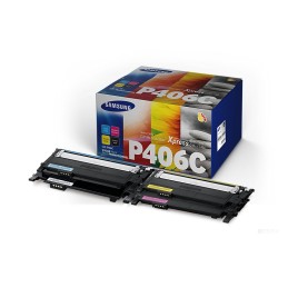 Samsung CLT-P406C cartuccia toner 4 pz Originale Nero, Blu, Magenta, Giallo