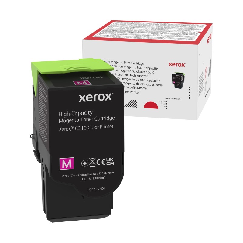 Xerox Cartuccia toner Magenta a High capacity da 5500 Pagine per Stampante a colori ® C310​ ​multifunzione a colori ® C315