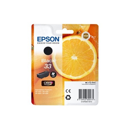 Epson Oranges C13T33314010 cartuccia d'inchiostro 1 pz Originale Nero