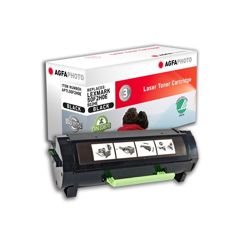 AgfaPhoto APTL50F2H0E cartuccia toner 1 pz Compatibile Nero