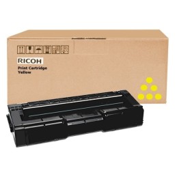 Ricoh 407639 cartuccia toner 1 pz Originale Giallo