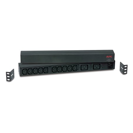 APC RACK PDU BASIC 1 U 16A 230V unità di distribuzione dell'energia (PDU) 12 presa(e) AC 0U 1U Nero