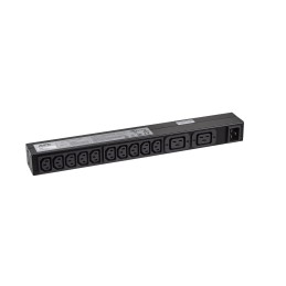 APC RACK PDU BASIC 1 U 16A 230V unità di distribuzione dell'energia (PDU) 12 presa(e) AC 0U 1U Nero