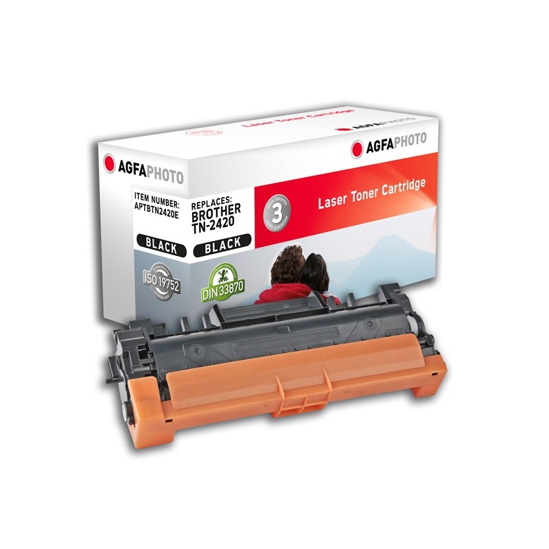 AgfaPhoto APTBTN2420E cartuccia toner 1 pz Compatibile Nero