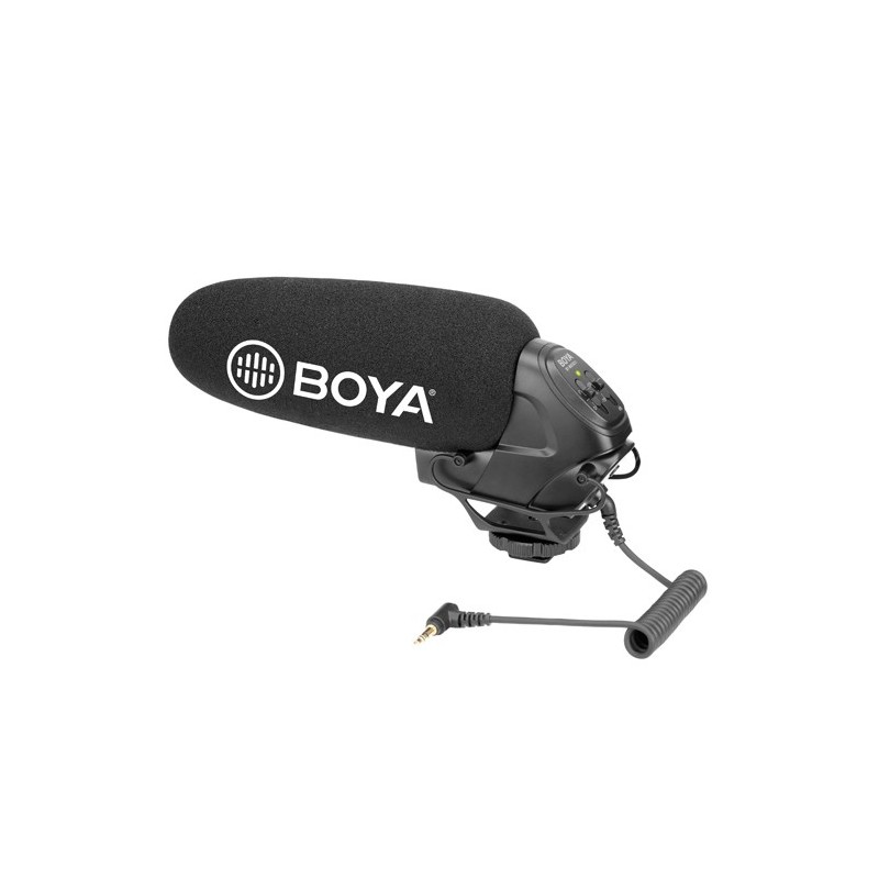 BOYA BY-BM3031 microfono Nero Microfono per fotocamera digitale