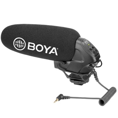 BOYA BY-BM3031 microfono Nero Microfono per fotocamera digitale