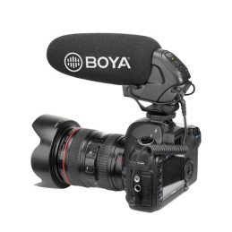 BOYA BY-BM3031 microfono Nero Microfono per fotocamera digitale