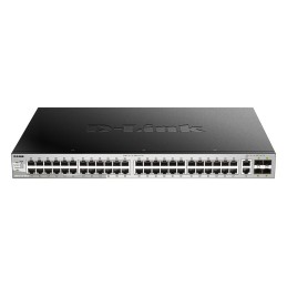 D-Link DGS-3130-54TS E switch di rete Gestito L3 Gigabit Ethernet (10 100 1000) Grigio