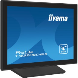 iiyama ProLite T1532MSC-B1S Monitor PC 38,1 cm (15") 1024 x 768 Pixel XGA LCD Touch screen Nero