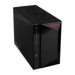 Asustor AS5402T server NAS e di archiviazione Intel® Celeron® N5105 4 GB DDR4 0 TB ADM Nero