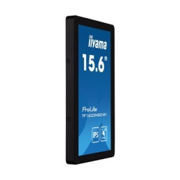 iiyama ProLite TF1633MSC-B1 Monitor PC 39,6 cm (15.6") 1920 x 1080 Pixel Full HD Touch screen Nero