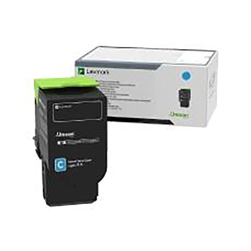 Lexmark 78C0X20 cartuccia toner 1 pz Originale Ciano