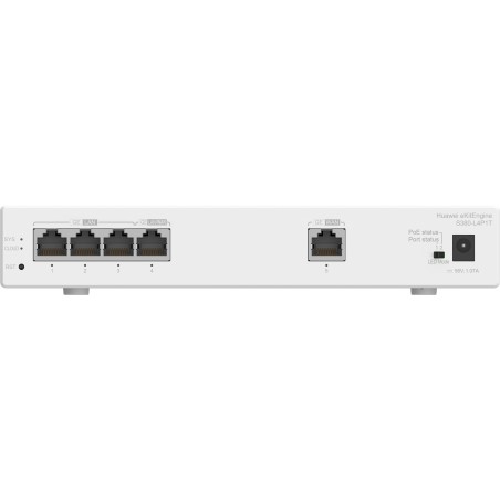 HUAWEI eKit S380 Series S380-L4P1T Gestito Gigabit Ethernet (10 100 1000) Supporto Power over Ethernet (PoE) 1U Grigio