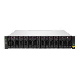 HPE MSA 2060 array di dischi 0 TB Armadio (2U) Argento, Nero