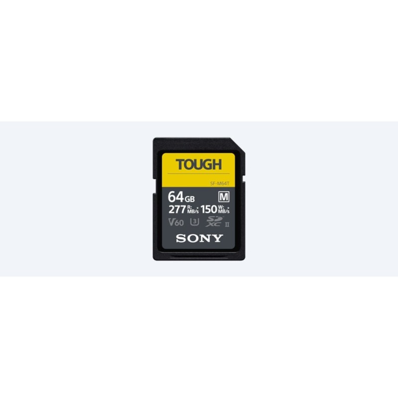 Sony SDXC-Karte 64 GB Cl10 UHS-II U3 V60 TOUGH