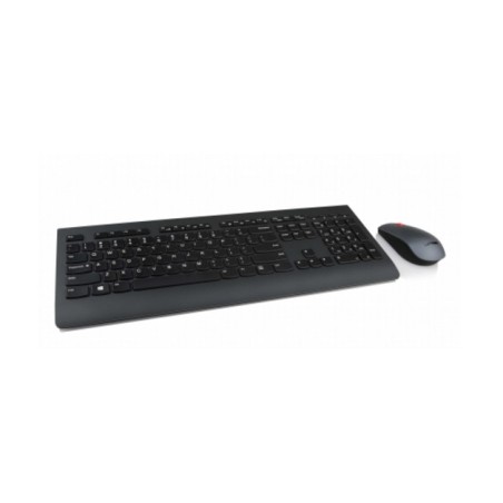 Lenovo 4X30H56824 tastiera Mouse incluso Universale RF Wireless QWERTY Finlandese, Svedese Nero