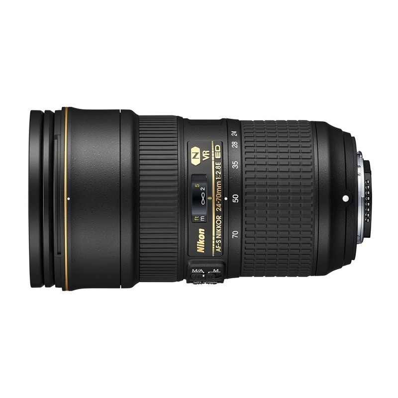 Nikon AF-S NIKKOR 24–70 mm 1 2.8E ED VR SLR Obiettivi con zoom standard Nero