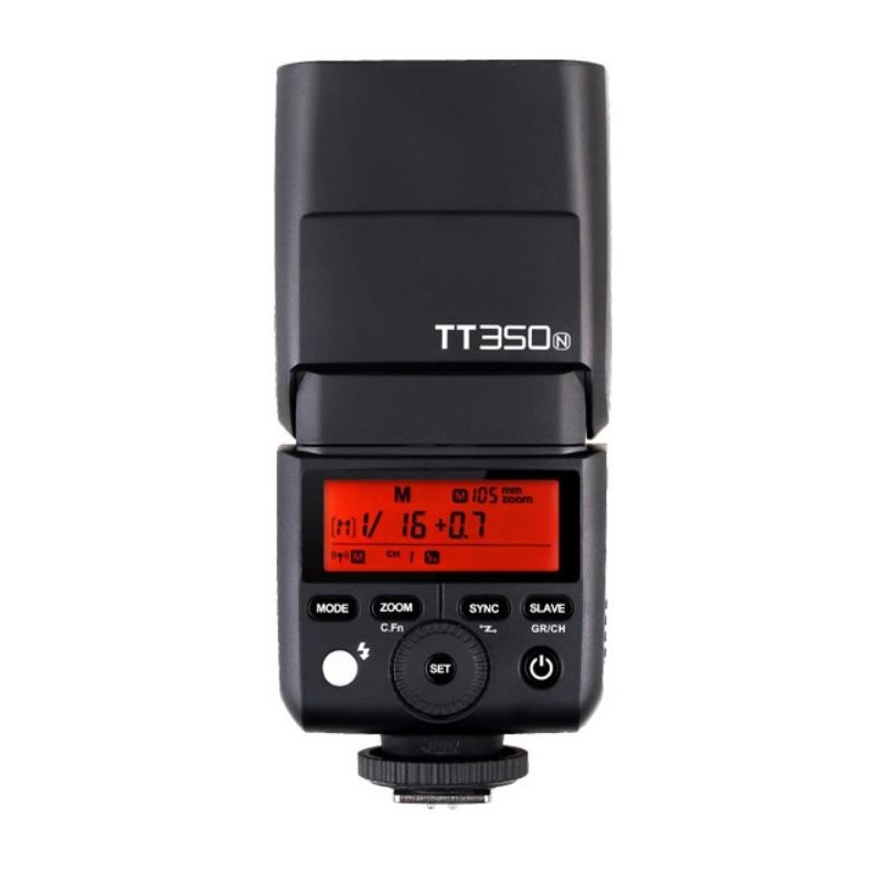 Godox TT350N Flash compatto Nero