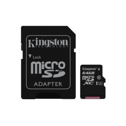 Kingston Technology microSDXC Class 10 UHS-I Card 64GB Classe 10