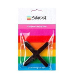 Polaroid 390-047.42 magnete per frigorifero Metallo Nero 8 pz