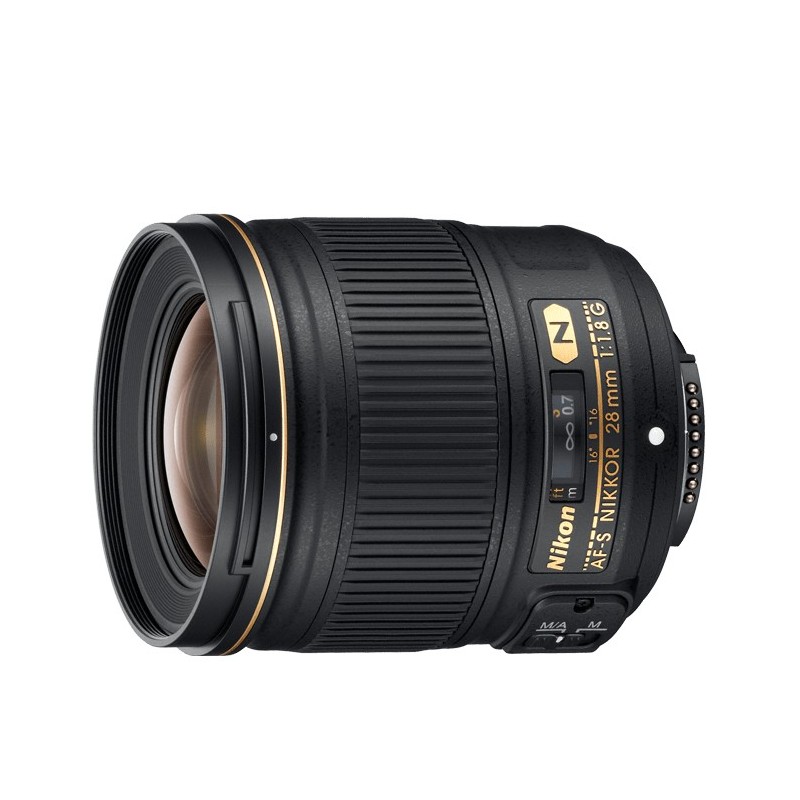 Nikon AF-S NIKKOR 28mm f 1.8G SLR Obiettivo ampio Nero