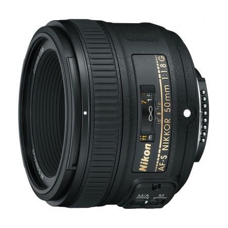 Nikon AF-S NIKKOR 50mm f 1.8G SLR Obiettivi con zoom standard Nero