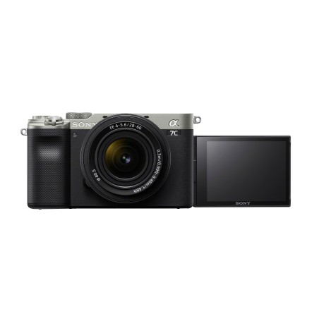 Sony α 7C MILC 24,2 MP CMOS 6000 x 4000 Pixel Nero, Argento