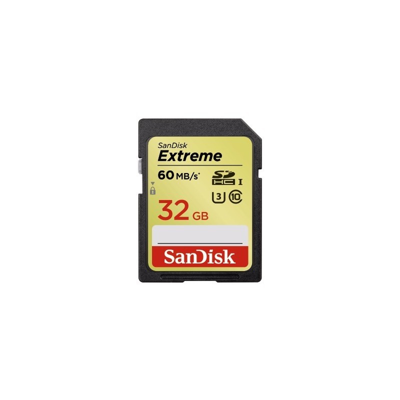 SanDisk 32GB SDHC, UHS Classe 3