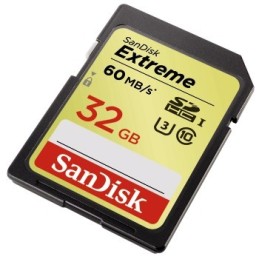 SanDisk 32GB SDHC, UHS Classe 3