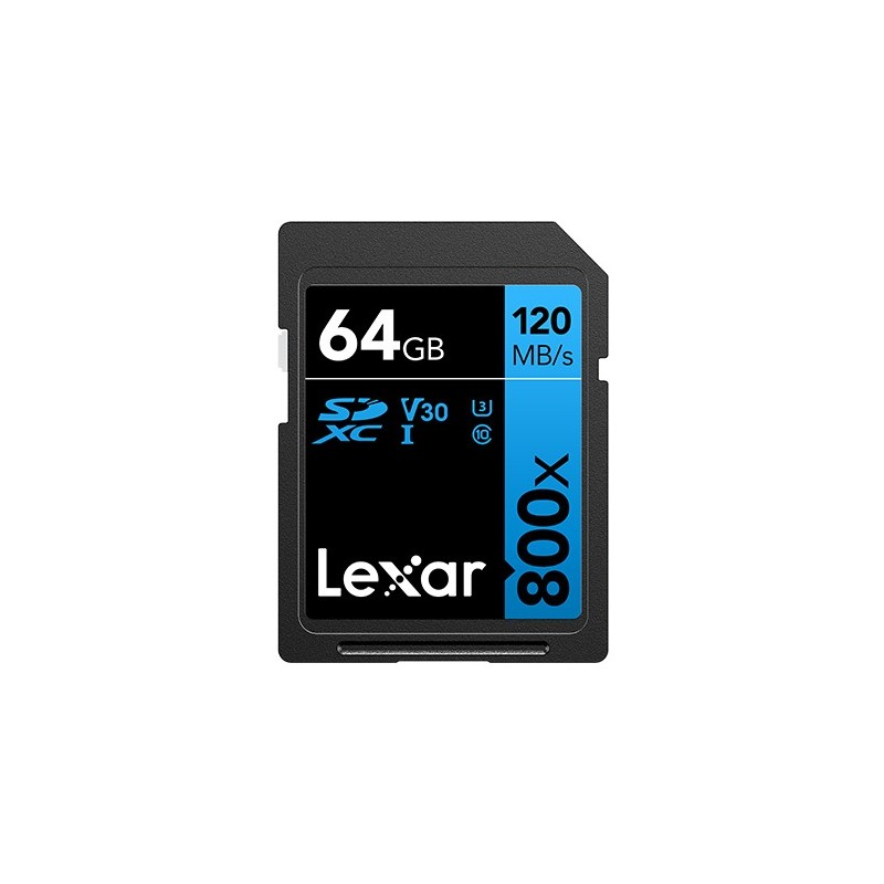 Lexar LSD0800064G-BNNNG memoria flash 64 GB SDXC UHS-I Classe 10