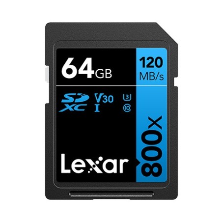 Lexar LSD0800064G-BNNNG memoria flash 64 GB SDXC UHS-I Classe 10